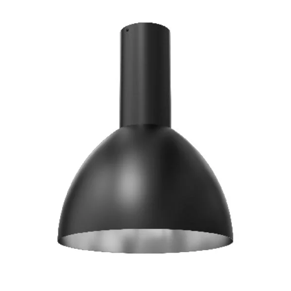Westgate Manufacturing 14-inch Dome Shade, Black/Silver