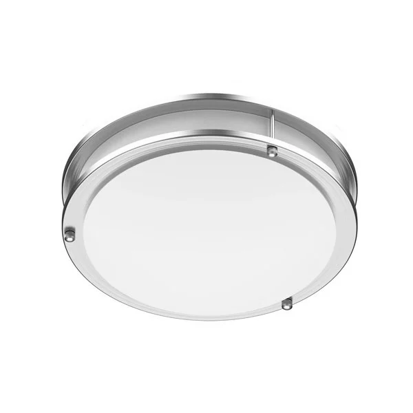12-Inch LED 16 W Residential Flush Mount Ceiling Fixture Double Ring - CCT Adjustable