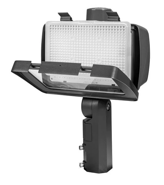 140 / 100W LED High Power Flood Light feat. Power Select, Color Select. Rectangular Series 4 with 3-...