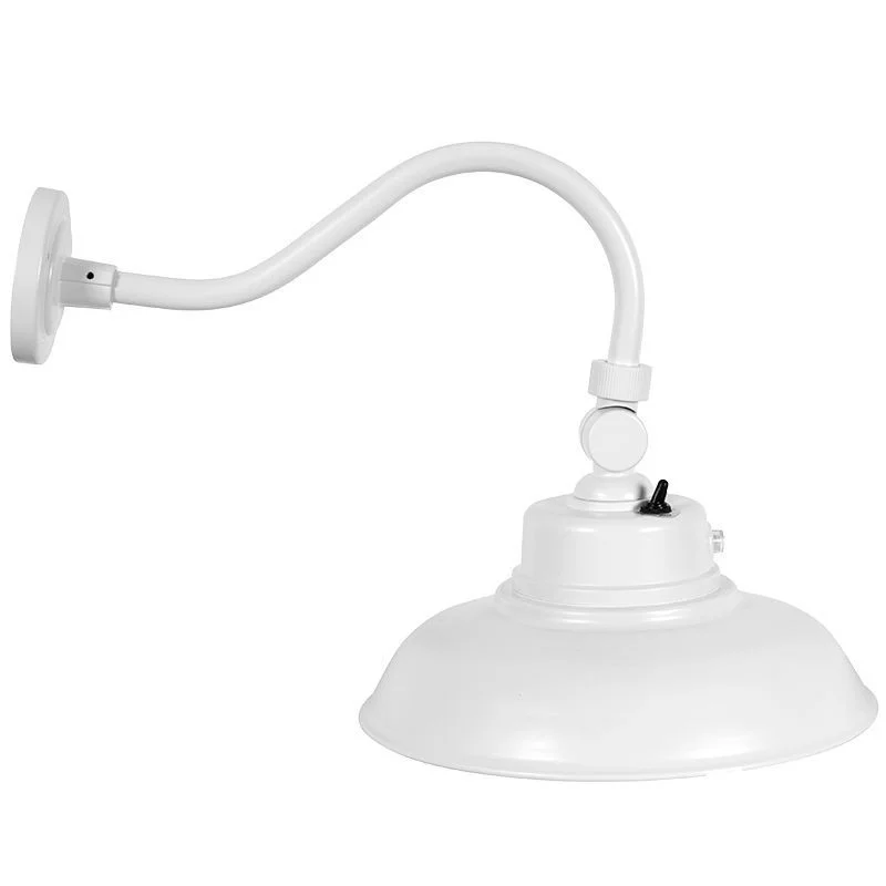 14in 40W Gooseneck Barn Light, MCT 30/40/50K, 0-10V, Photocell, Bronze - view 6