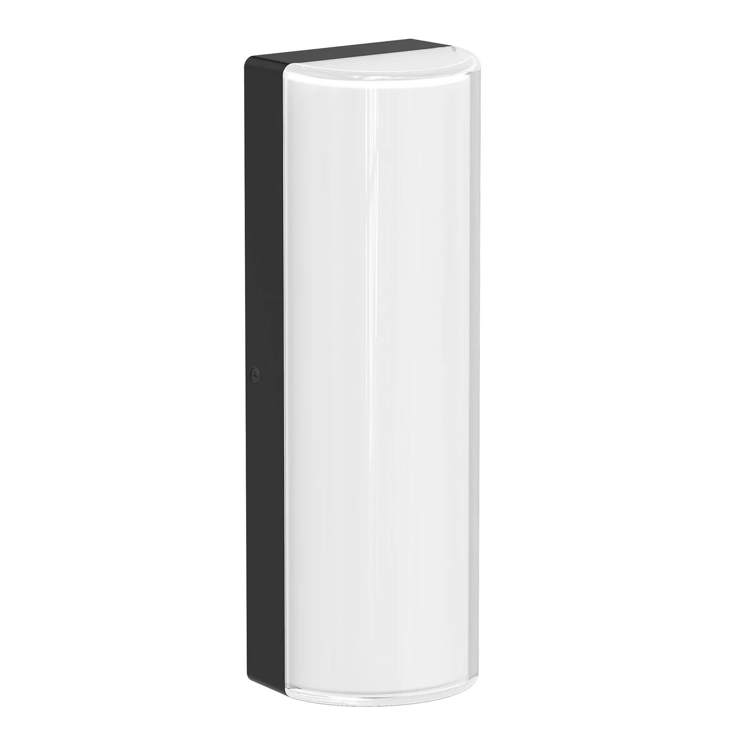 14in DUAL-LENS Vandal Wall Light 15/20/25W 5CCT 0-10V Photocell Blk