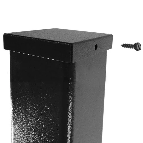 15 Foot Square Straight Aluminum Light Pole, 5" Wide, 0.188" Wall Thickness - view 4