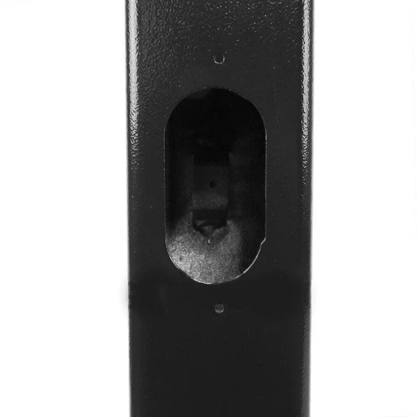 15 Foot Square Straight Aluminum Light Pole, 5" Wide, 0.188" Wall Thickness - view 5
