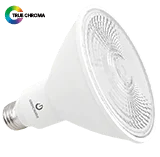 15.5W PAR38 Dimmable LED, 3000K, 25 Degree Beam Angle, Swappable Lens