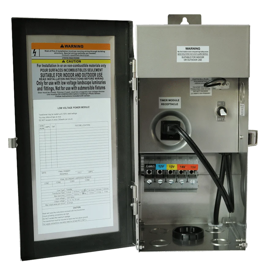 150 W Stainless Steel Multi-Tap Landscape Transformer