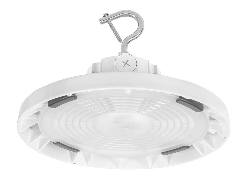 150W Power & Color Selectable Round Highbay with Optic Swap |150W / 100W / 70W | Includes (2) lens t...