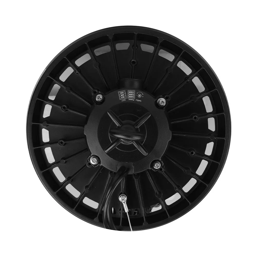 150W UFO High Bay LED Light, 3 CCT and Wattage Selectable, IP65, Dimmable - view 3