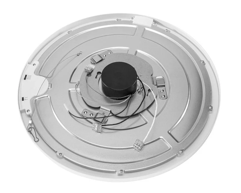 15" Round LED Closet Rated Surface Mount Downlight with Integrated PIR Sensor | Power Select 20 / 18...