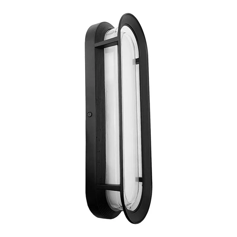 16in 20W DIE-CAST Outdoor Wall Sconce Pc Lens 27/30/35/40/50K TRIAC Dim Or 120-277V 0-10V - view 2