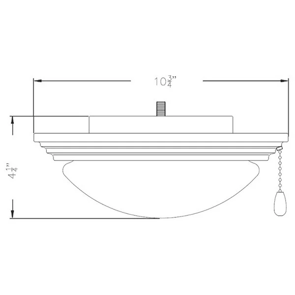 RP Lighting and Fans 17 W LED Ceiling Fan Light Kit - view 2
