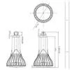 17 W Vertical LED 4-Pin Plug In, 3500K-5000K, Ballast Compatible, Type A, Dimmable - view 3