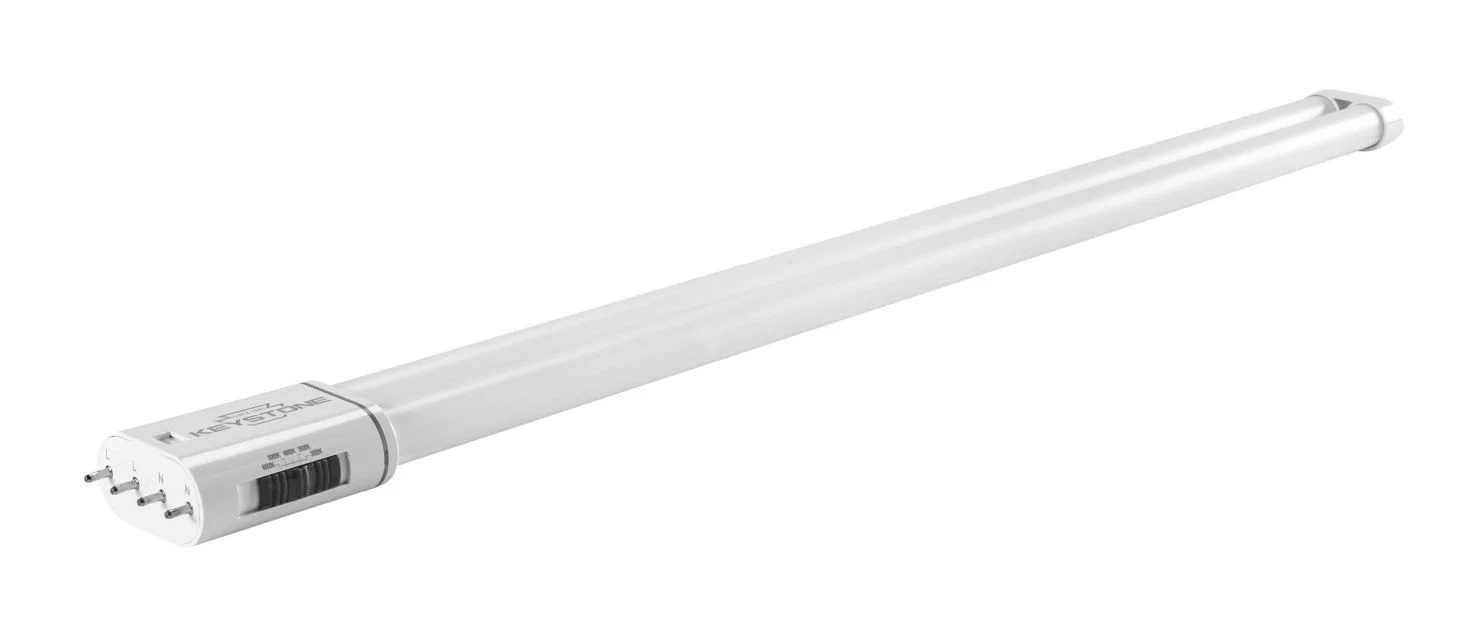 17W LED PLL tube | 22in length | 2G11 base | 120-277V input | Color Select 3000 / 3500 / 4000 / 5000 / 6500K | > 80 CRI