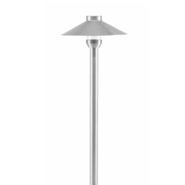 18-Inch 3 W LED Area Light Solid Copper Natural Finish