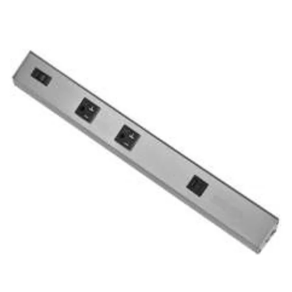 18-Inch Angled Power Strip, 2-Receptacle, 1 USB - view 3