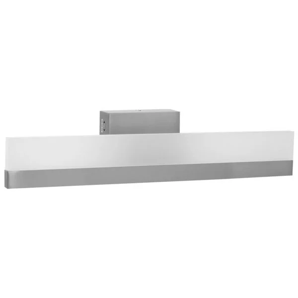 18-Inch LED Linear Bar Vanity Light Fixture, 20 Watts, Dimmable, Color Selectable 30K/40K/50K, 1100 Lumens, Brushed N...