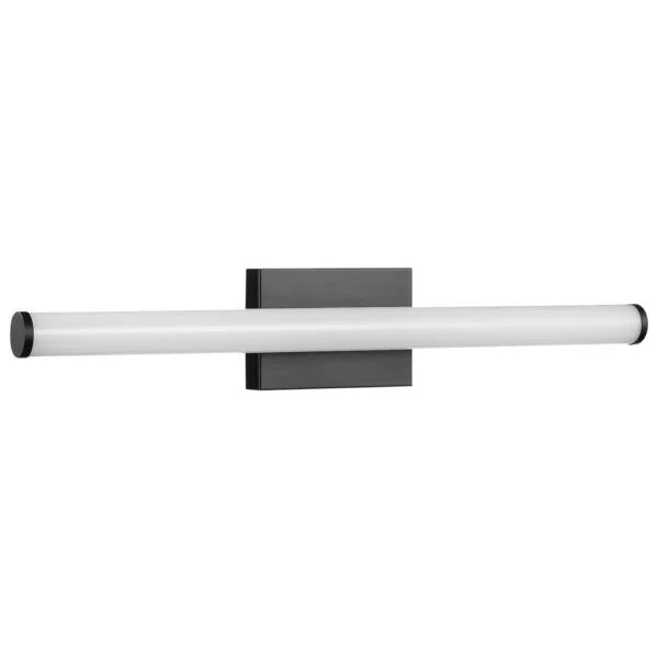 18-Inch Linear LED Bar Fixture, 15 Watts, Color Selectable 30K/40K/50K, Black