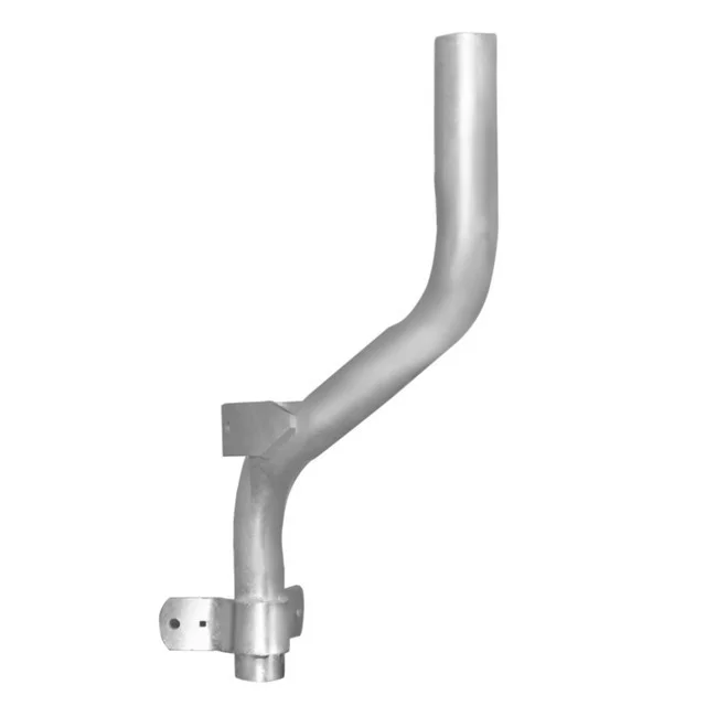 18 Inch Single Flood Light Bracket for Wood Poles, 2 Inch Steel Pipe