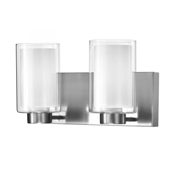 18 W LED Vanity Light, Satin Nickel Finish