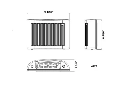 18 W Outdoor Full Cutoff Emergency, Cold Weather Option - view 2