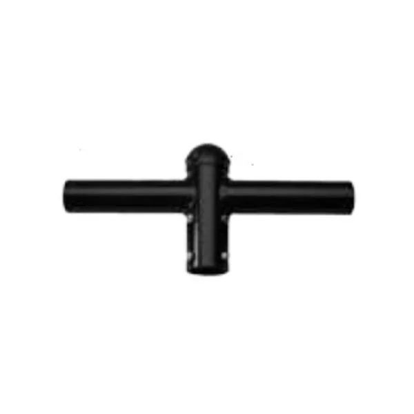 180° Bullhorn Round Pole Tenon Adapter, 2 Fixtures