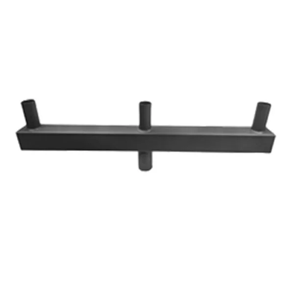 180° Vertical Low Profile In Line Triple Tenon Adaptor