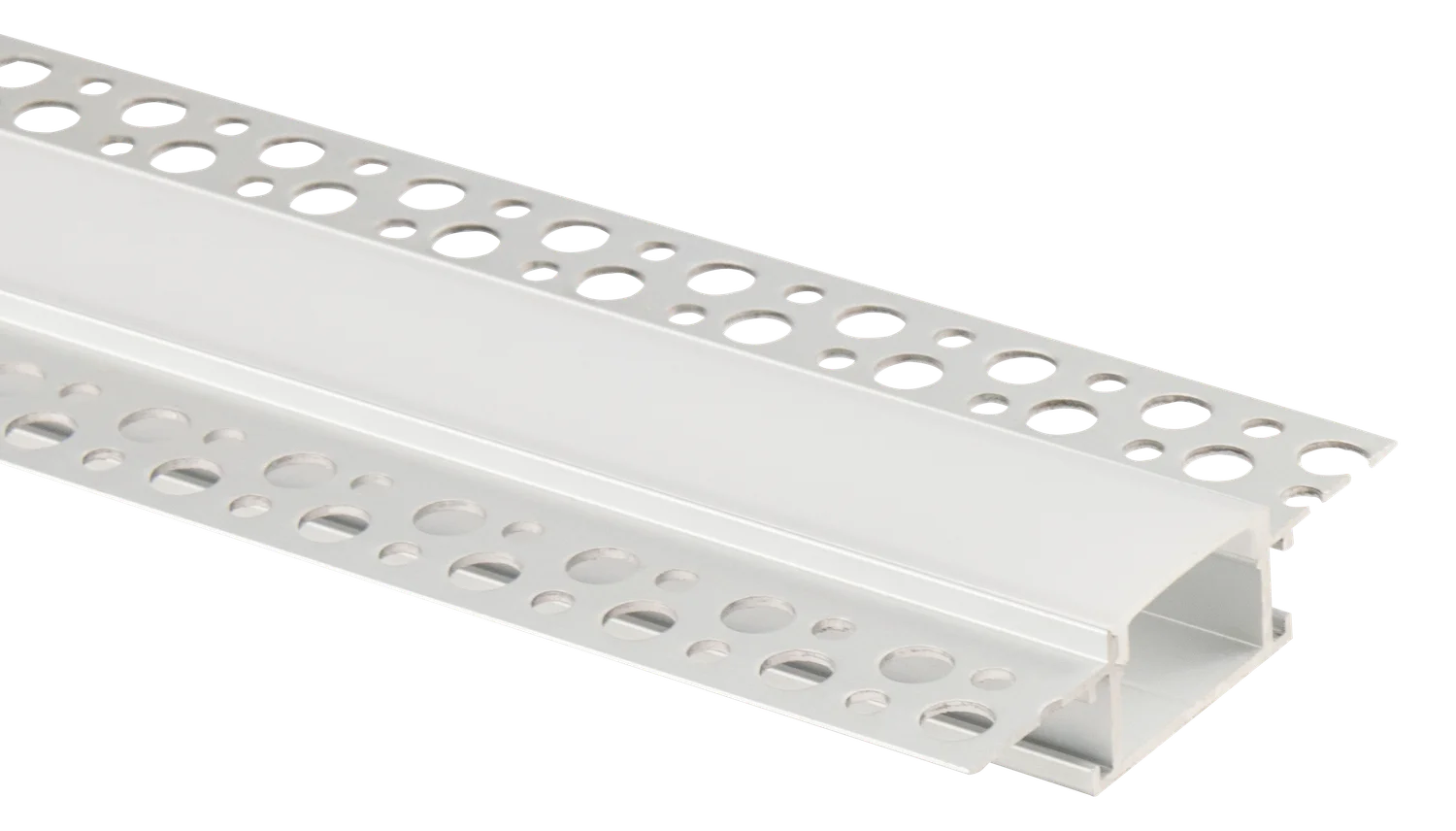 1" Aluminum Trimless Channel - 144"