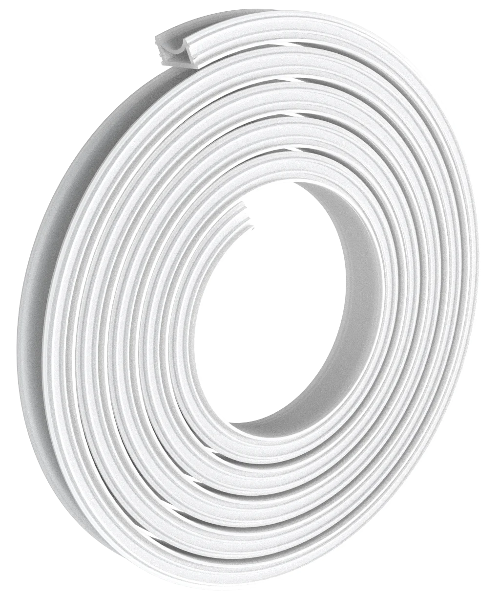 1" Flexible Trimless Channel Silicon Cover - 50 Ft