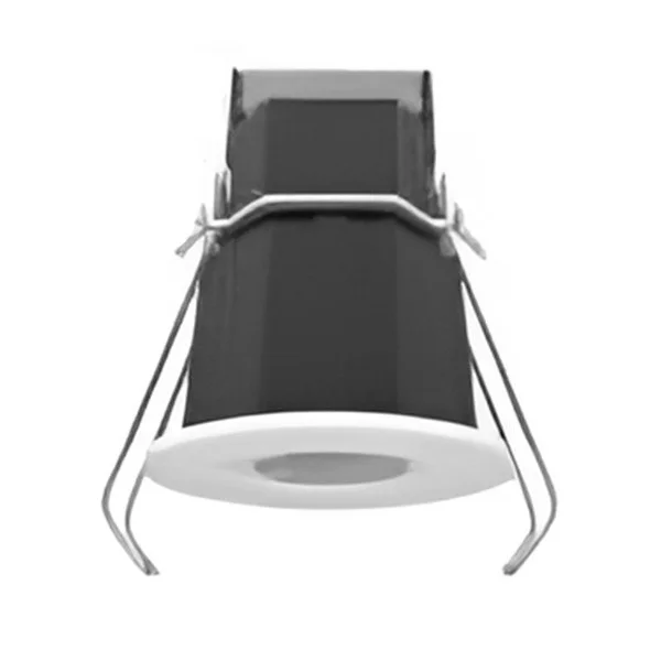1" High-Output Low-Glare Canless Recessed Light, Round & Square, Selectable CCT, Black