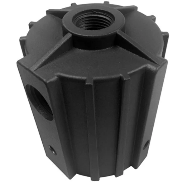 1/2" Round Pole Mount with 2-3/8" O.D. Tenon