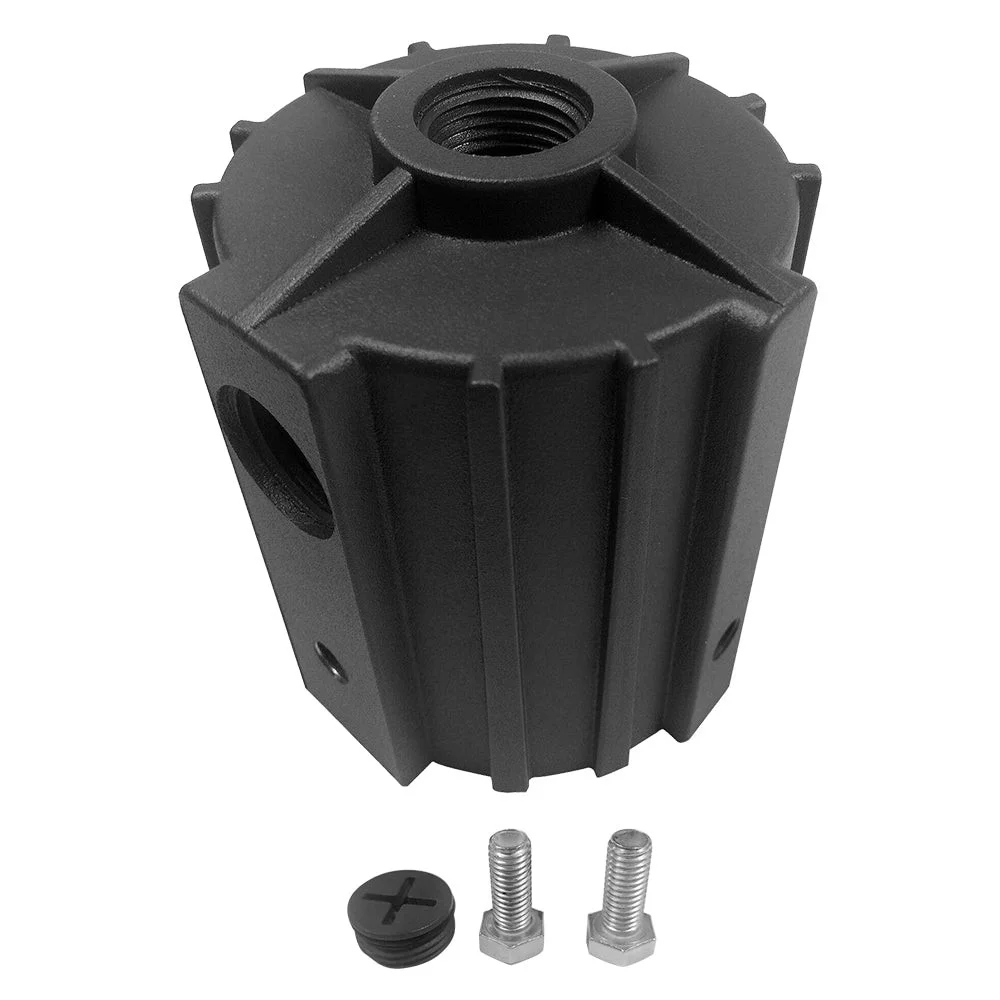 1/2" Round Pole Mount with 2-3/8" O.D. Tenon - view 3
