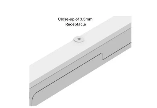 1X4 Flat Panel, Controls Ready 3.5mm Receptacle, Lumen Selectable, CCT Selectable, UNV 120-277V 0-10V Dimmable - view 3