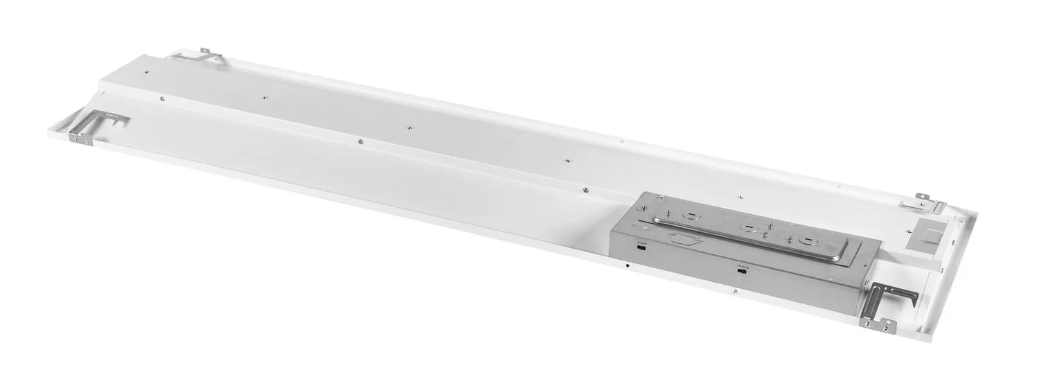 1x4 LED Center Basket Troffer|Power Select 35 / 30 / 24W & Color Select 3500 / 4000 / 5000K | 120-27...