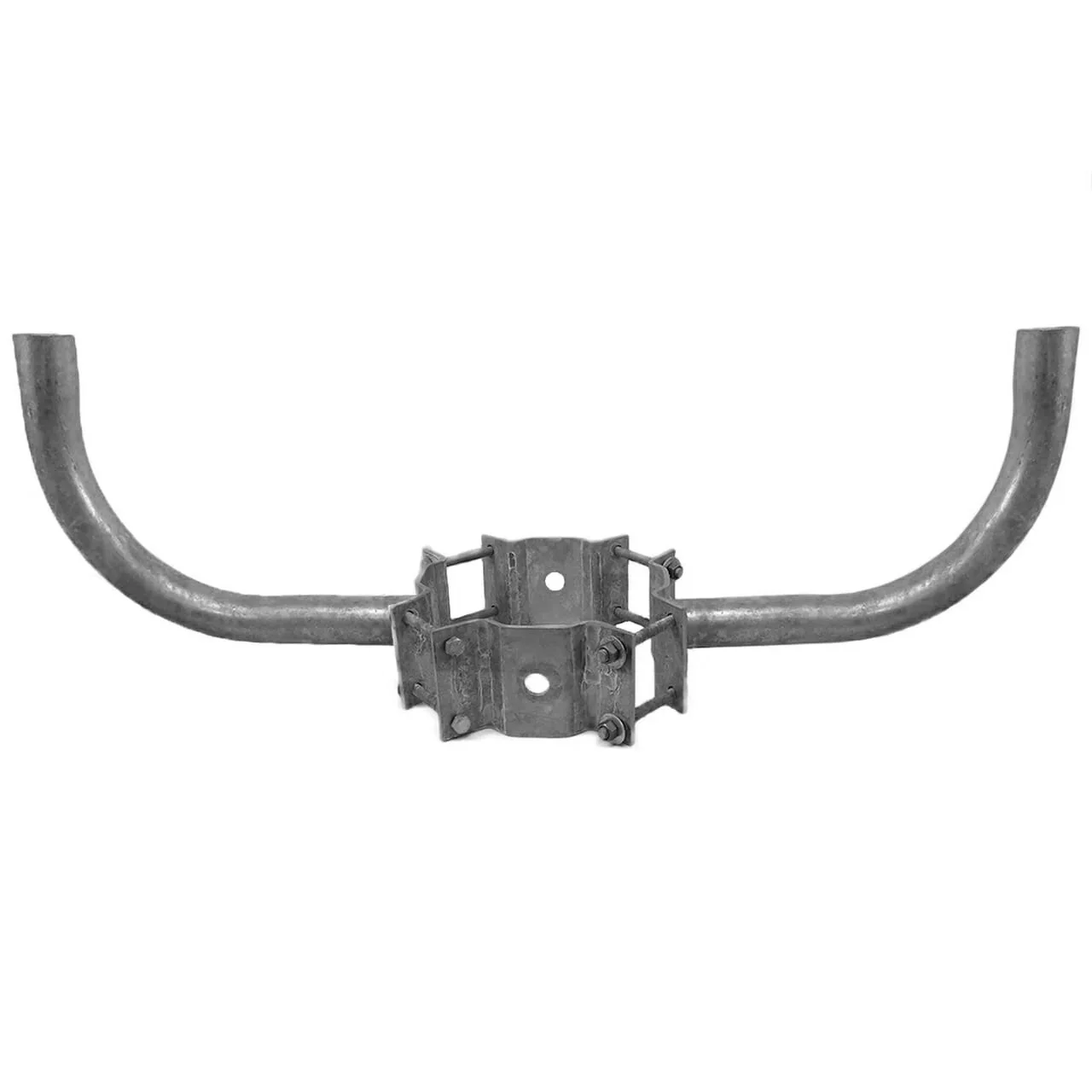 2 Arm Wrap Around Bracket for Wood Poles, 10-13 Inch Diameter