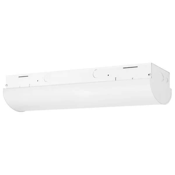 2-Foot LED Linear Strip Light Fixture, 20 Watts, 120-277 Volts, Dimmable, 4000K Cool White