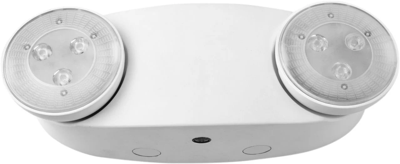 2-Head High-Output Emergency Light, 3W Per Head, 4200K