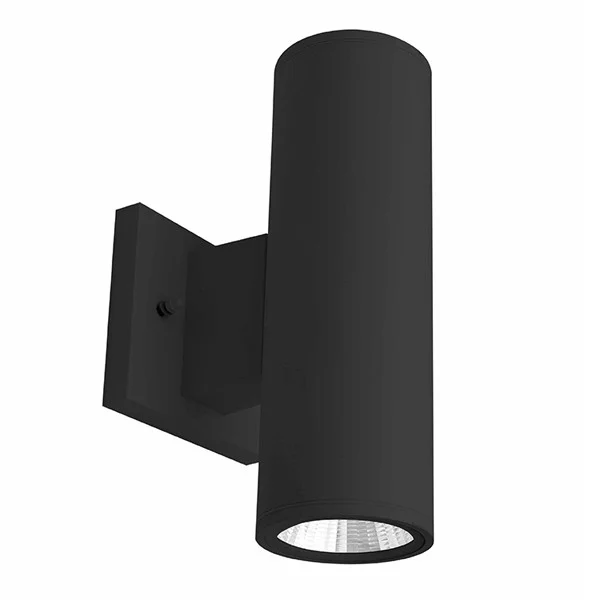 2" CCT Adjustable LED Outdoor Cylinder Up/Down Light, IP65, 12W, 800lm, 3000K/4000K/5000K, 120V, Antique Bronze - view 3