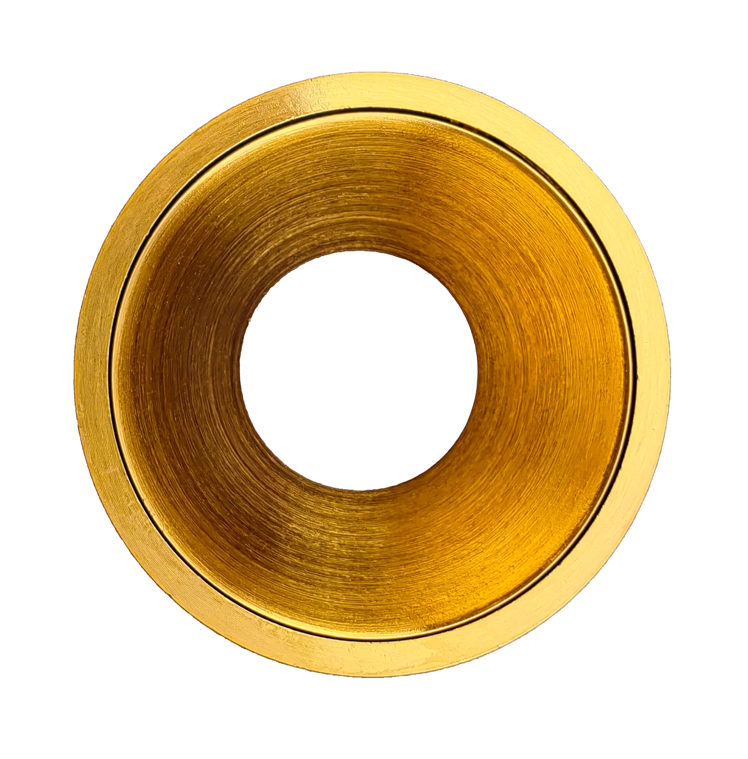 2 Inch Brass Round Millwork Trimless Kit