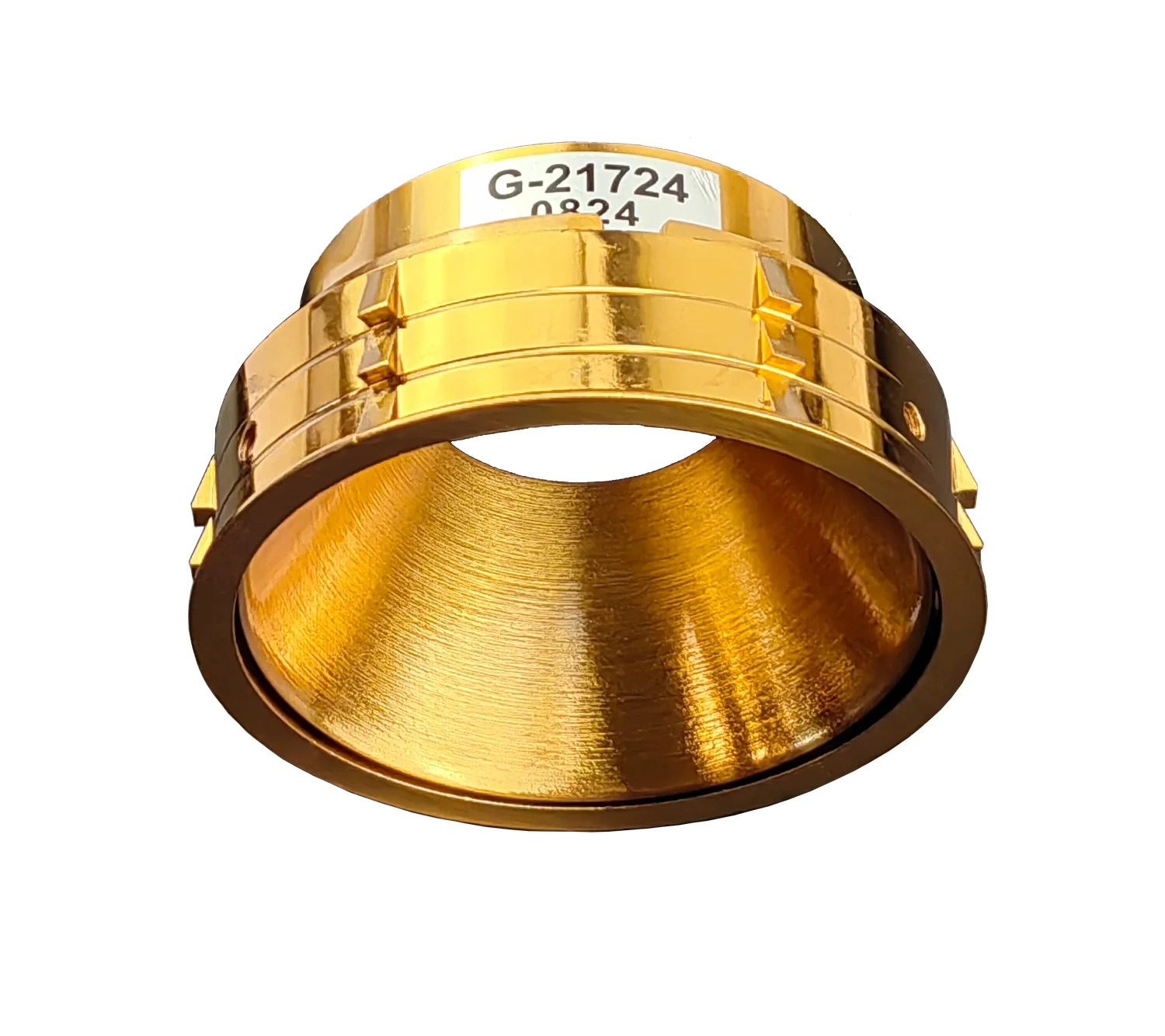 2 Inch Brass Round Millwork Trimless Kit - view 2