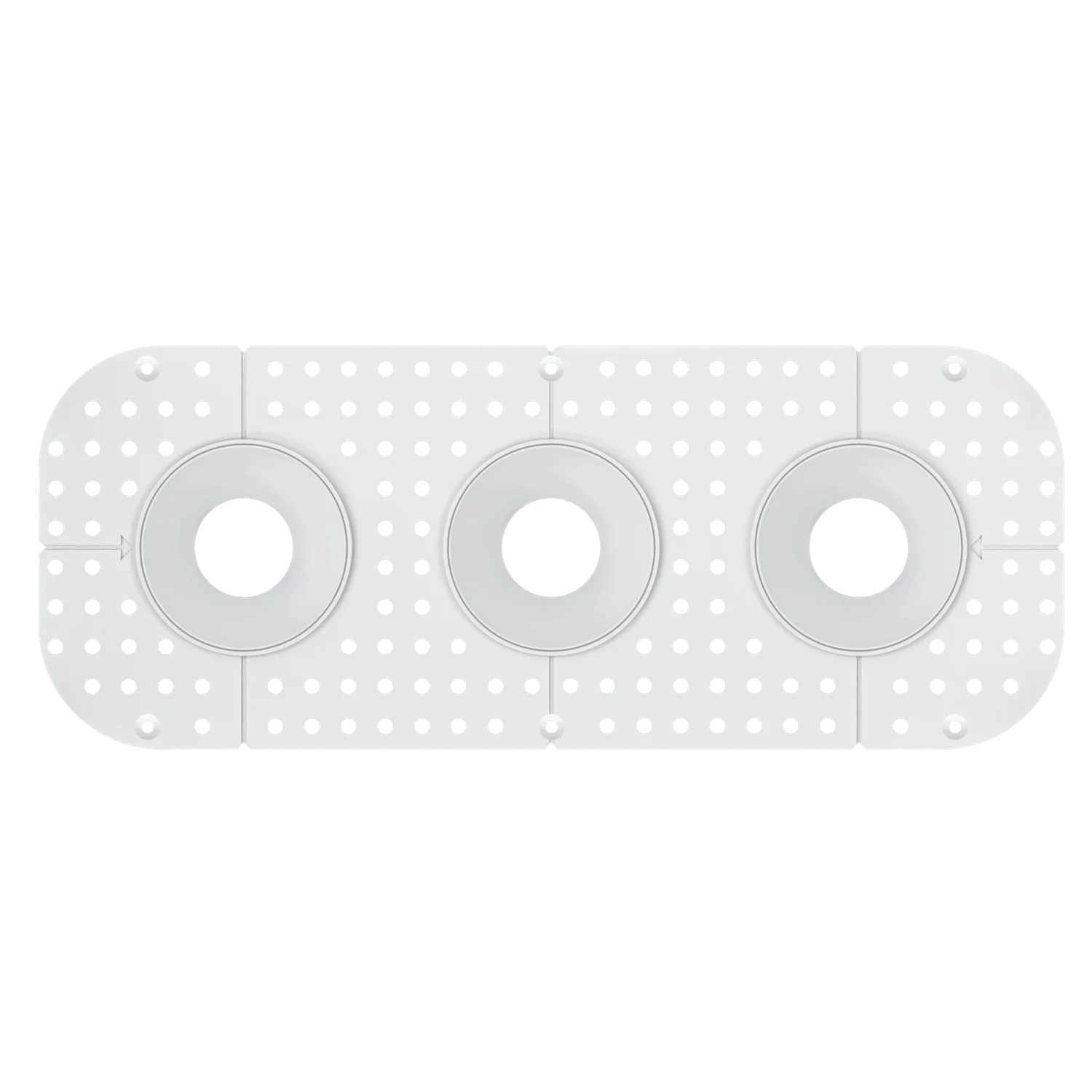 2 Inch Round Triple Head Trimless Kit