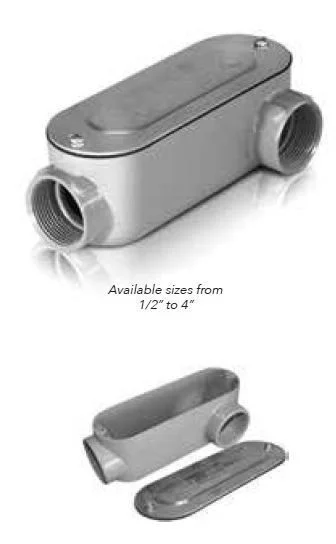 Westgate Manufacturing 2-Â½ Inch Threaded Conduit Body - view 2