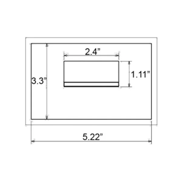 2 W LED Single-Gang Step Light Engine for Recessed Trim, 12V - view 2
