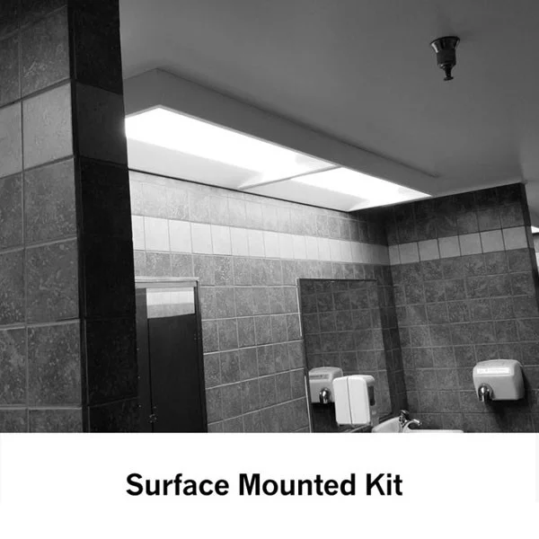 2'x4' Slim Direct-Indirect Troffer, 24W-45W Power and CCT Adjustable - view 2