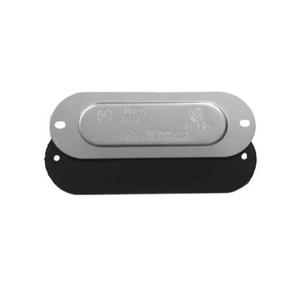 2-Â½ Inch Cover and Gasket for Threaded Conduit Body