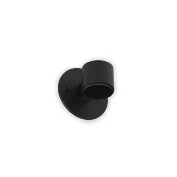 2.5" 1-Head Wall Mount, Black, for LT43720~50 Series