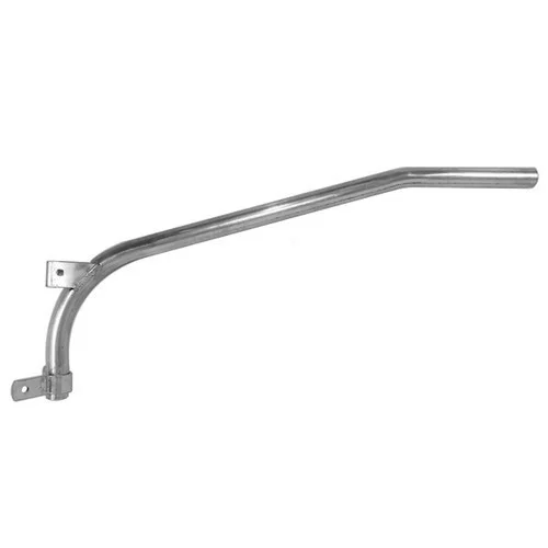 2.6Ft. 1 1/4in Dia. Aluminum Pipe Cantilever Style Wood Pole Bracket
