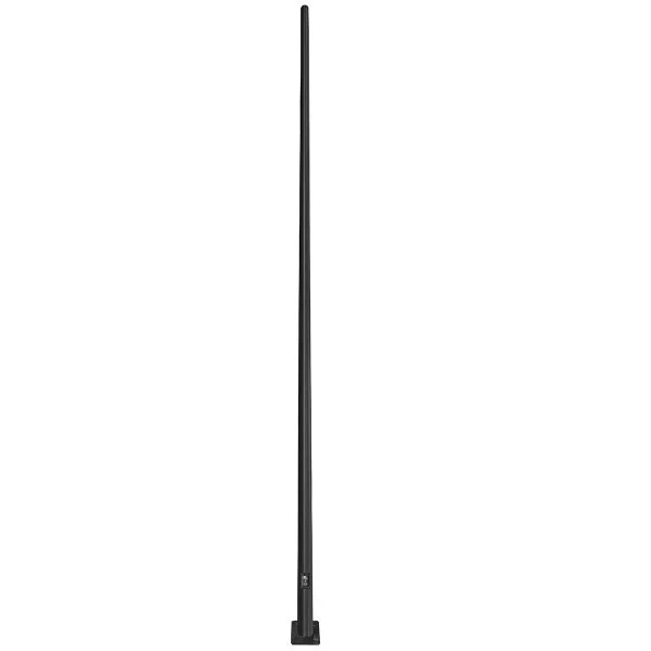 20 Foot Round Tapered Steel Light Pole, 5.8 Inch Diameter, 11 Gauge, Quick-Ship - view 2