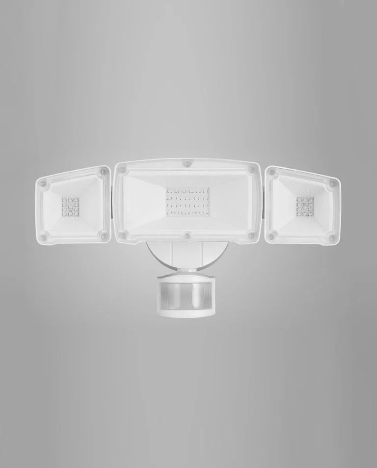 20 W Triple Flat Face Head LED Motion Security Light - view 3