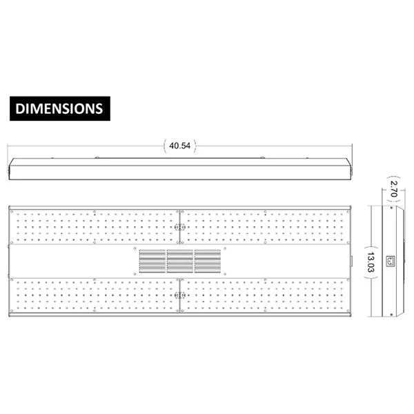 200W Grow Light, Veg, Universal Spectrum, 10' Cord & Plug - view 2