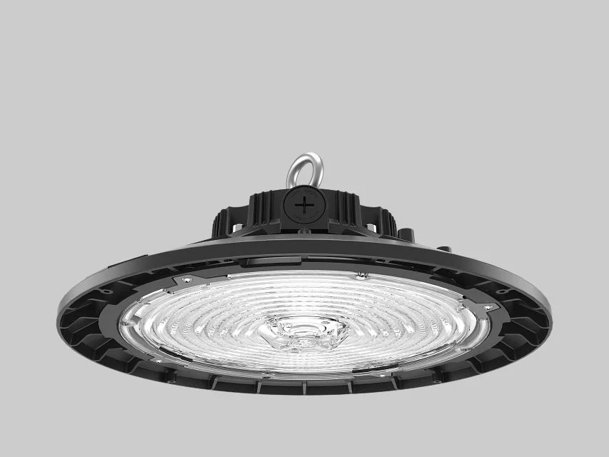 200W Power & Color Selectable Round Highbay Gen 2 |200W / 150W / 100W | 90 deg lens | 12-inch diameter |120-277V | 3000K