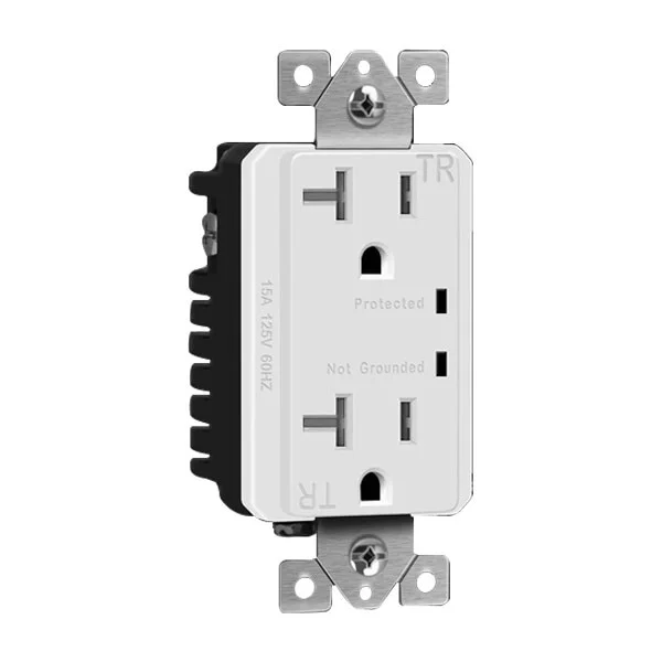 20A Tamper-Resistant Duplex Receptacle with Surge Suppressor
